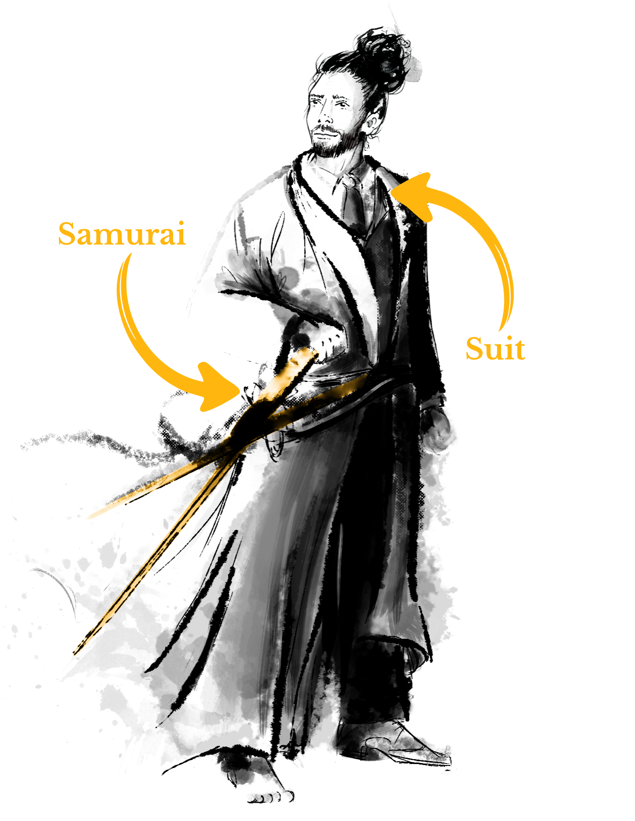 White Collar Warrior - Samurai and Suit